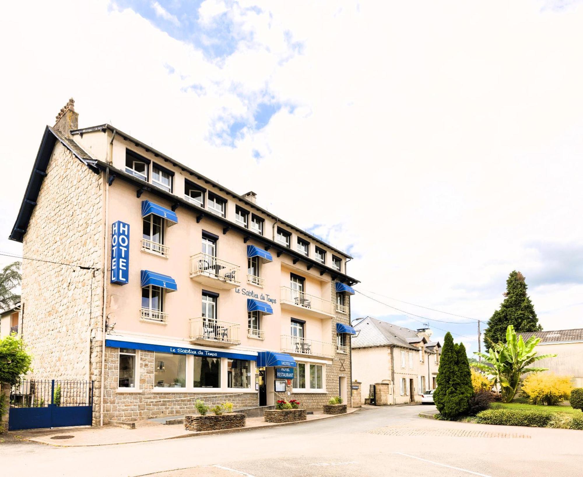 Hotel Le Sablier Du Temps Argentat Exterior foto