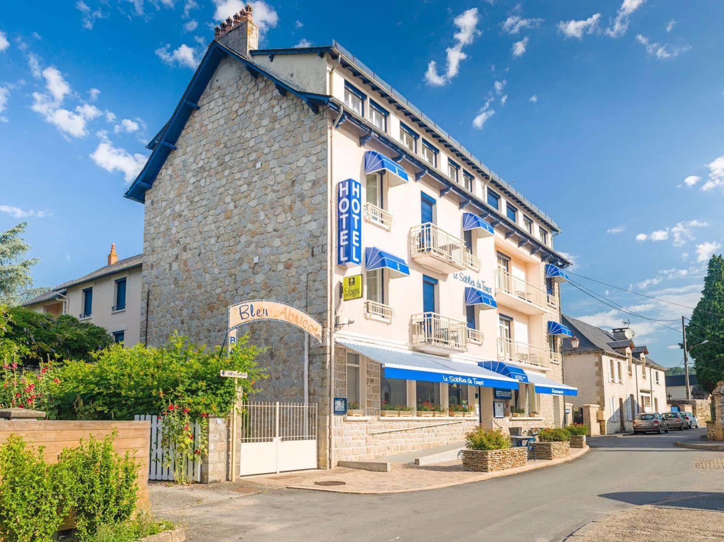 Hotel Le Sablier Du Temps Argentat Exterior foto